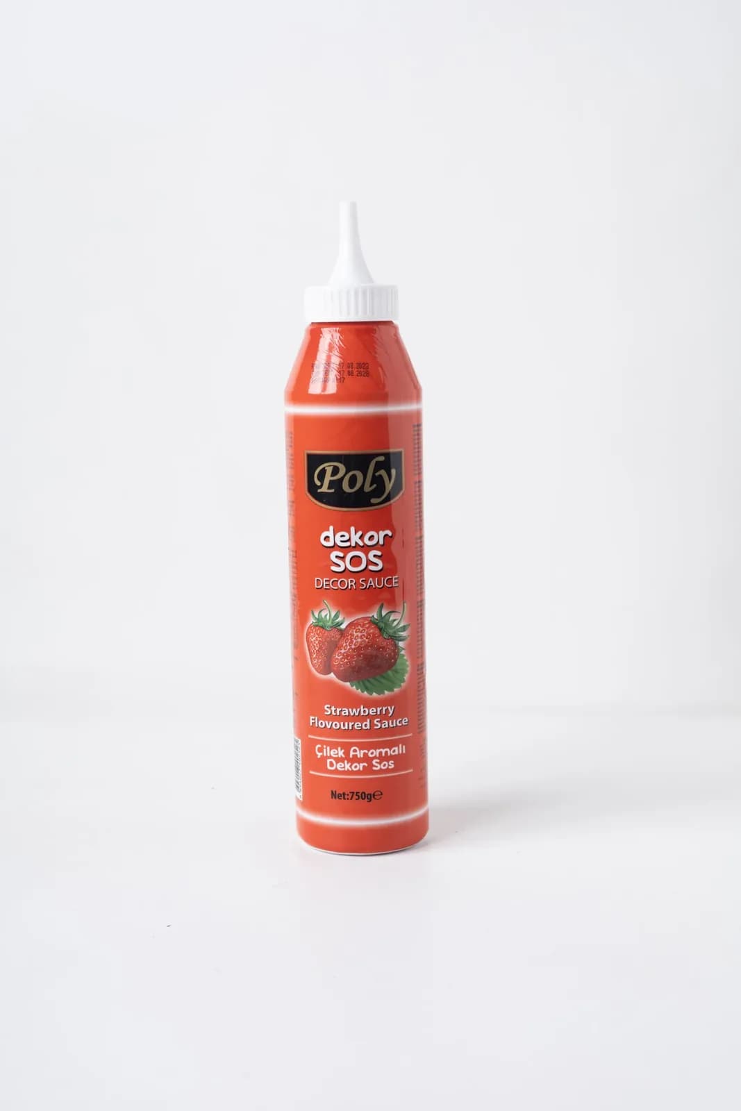 Çilek Aromalı Dekor Sos