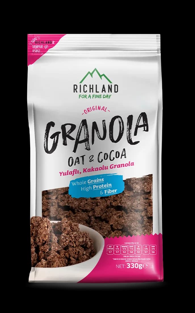 Richland Granola Yulaflı ve Kakaolu